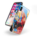 Liquid Abstract Paint V31 - iPhone X Swappable Hybrid Case