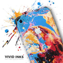 Liquid Abstract Paint V31 - Skin-Kit for the Apple iPhone XR, XS MAX, XS/X, 8/8+, 7/7+, 5/5S/SE (All iPhones Available)