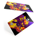 Liquid Abstract Paint V32 - Premium Protective Decal Skin-Kit for the Apple Credit Card
