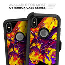 Liquid Abstract Paint V32 - Skin Kit for the iPhone OtterBox Cases