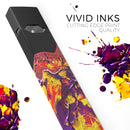 Liquid Abstract Paint V32 - Premium Decal Protective Skin-Wrap Sticker compatible with the Juul Labs vaping device
