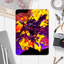 Liquid Abstract Paint V32 - Full Body Skin Decal for the Apple iPad Pro 12.9", 11", 10.5", 9.7", Air or Mini (All Models Available)