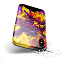 Liquid Abstract Paint V32 - iPhone X Swappable Hybrid Case