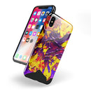 Liquid Abstract Paint V32 - iPhone X Swappable Hybrid Case