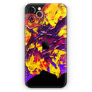 Liquid Abstract Paint V32  - Protective Skin Wrap & Decal – Compatible with iPhone SE to iPhone 17 Pro Max (All Models)