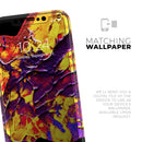 Liquid Abstract Paint V32  - Protective Skin Wrap & Decal – Compatible with iPhone SE to iPhone 17 Pro Max (All Models)