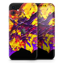 Liquid Abstract Paint V32  - Protective Skin Wrap & Decal – Compatible with iPhone SE to iPhone 17 Pro Max (All Models)