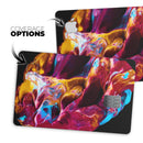 Liquid Abstract Paint V33 - Premium Protective Decal Skin-Kit for the Apple Credit Card