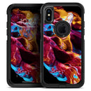 Liquid Abstract Paint V33 - Skin Kit for the iPhone OtterBox Cases