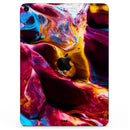 Liquid Abstract Paint V33 - Full Body Skin Decal for the Apple iPad Pro 12.9", 11", 10.5", 9.7", Air or Mini (All Models Available)