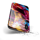 Liquid Abstract Paint V33 - iPhone X Swappable Hybrid Case