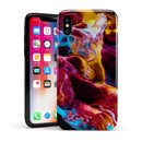 Liquid Abstract Paint V33 - iPhone X Swappable Hybrid Case