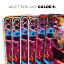 Liquid Abstract Paint V33  - Protective Skin Wrap & Decal – Compatible with iPhone SE to iPhone 17 Pro Max (All Models)