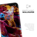 Liquid Abstract Paint V33 - Skin-Kit for the Apple iPhone XR, XS MAX, XS/X, 8/8+, 7/7+, 5/5S/SE (All iPhones Available)