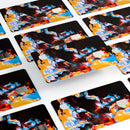 Liquid Abstract Paint V34 - Premium Protective Decal Skin-Kit for the Apple Credit Card