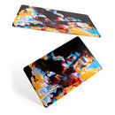 Liquid Abstract Paint V34 - Premium Protective Decal Skin-Kit for the Apple Credit Card