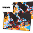Liquid Abstract Paint V34 - Premium Protective Decal Skin-Kit for the Apple Credit Card