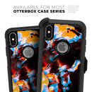 Liquid Abstract Paint V34 - Skin Kit for the iPhone OtterBox Cases