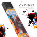 Liquid Abstract Paint V34 - Premium Decal Protective Skin-Wrap Sticker compatible with the Juul Labs vaping device