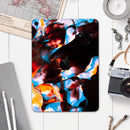 Liquid Abstract Paint V34 - Full Body Skin Decal for the Apple iPad Pro 12.9", 11", 10.5", 9.7", Air or Mini (All Models Available)