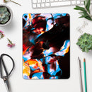 Liquid Abstract Paint V34 - Full Body Skin Decal for the Apple iPad Pro 12.9", 11", 10.5", 9.7", Air or Mini (All Models Available)
