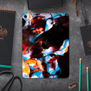 Liquid Abstract Paint V34 - Full Body Skin Decal for the Apple iPad Pro 12.9", 11", 10.5", 9.7", Air or Mini (All Models Available)