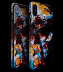Liquid Abstract Paint V34 - iPhone XS MAX, XS/X, 8/8+, 7/7+, 5/5S/SE Skin-Kit (All iPhones Available)