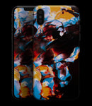 Liquid Abstract Paint V34 - iPhone XS MAX, XS/X, 8/8+, 7/7+, 5/5S/SE Skin-Kit (All iPhones Available)