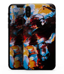 Liquid Abstract Paint V34 - iPhone XS MAX, XS/X, 8/8+, 7/7+, 5/5S/SE Skin-Kit (All iPhones Available)
