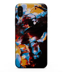 Liquid Abstract Paint V34 - iPhone XS MAX, XS/X, 8/8+, 7/7+, 5/5S/SE Skin-Kit (All iPhones Available)