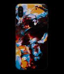 Liquid Abstract Paint V34 - iPhone XS MAX, XS/X, 8/8+, 7/7+, 5/5S/SE Skin-Kit (All iPhones Available)