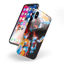 Liquid Abstract Paint V34 - iPhone X Swappable Hybrid Case