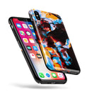 Liquid Abstract Paint V34 - iPhone X Swappable Hybrid Case