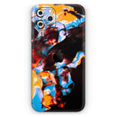 Liquid Abstract Paint V34  - Protective Skin Wrap & Decal – Compatible with iPhone SE to iPhone 17 Pro Max (All Models)