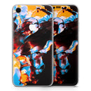 Liquid Abstract Paint V34 - Skin-Kit for the Apple iPhone XR, XS MAX, XS/X, 8/8+, 7/7+, 5/5S/SE (All iPhones Available)