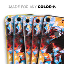 Liquid Abstract Paint V34 - Skin-Kit for the Apple iPhone XR, XS MAX, XS/X, 8/8+, 7/7+, 5/5S/SE (All iPhones Available)