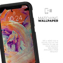 Liquid Abstract Paint V35 - Skin Kit for the iPhone OtterBox Cases