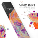 Liquid Abstract Paint V35 - Premium Decal Protective Skin-Wrap Sticker compatible with the Juul Labs vaping device