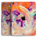 Liquid Abstract Paint V35 - Full Body Skin Decal for the Apple iPad Pro 12.9", 11", 10.5", 9.7", Air or Mini (All Models Available)