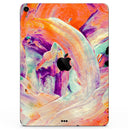Liquid Abstract Paint V35 - Full Body Skin Decal for the Apple iPad Pro 12.9", 11", 10.5", 9.7", Air or Mini (All Models Available)