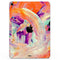 Liquid Abstract Paint V35 - Full Body Skin Decal for the Apple iPad Pro 12.9", 11", 10.5", 9.7", Air or Mini (All Models Available)