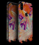 Liquid Abstract Paint V35 - iPhone XS MAX, XS/X, 8/8+, 7/7+, 5/5S/SE Skin-Kit (All iPhones Available)