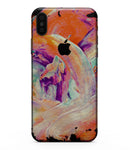 Liquid Abstract Paint V35 - iPhone XS MAX, XS/X, 8/8+, 7/7+, 5/5S/SE Skin-Kit (All iPhones Available)