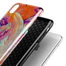 Liquid Abstract Paint V35 - iPhone X Swappable Hybrid Case