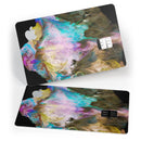 Liquid Abstract Paint V36 - Premium Protective Decal Skin-Kit for the Apple Credit Card