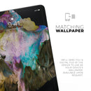 Liquid Abstract Paint V36 - Full Body Skin Decal for the Apple iPad Pro 12.9", 11", 10.5", 9.7", Air or Mini (All Models Available)