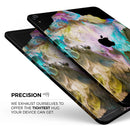 Liquid Abstract Paint V36 - Full Body Skin Decal for the Apple iPad Pro 12.9", 11", 10.5", 9.7", Air or Mini (All Models Available)