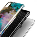 Liquid Abstract Paint V36 - iPhone X Swappable Hybrid Case