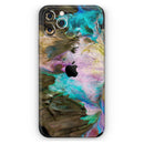 Liquid Abstract Paint V36 - Protective Skin Wrap & Decal – Compatible with iPhone SE to iPhone 17 Pro Max (All Models)