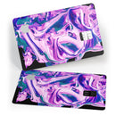 Liquid Abstract Paint V37 - Premium Protective Decal Skin-Kit for the Apple Credit Card